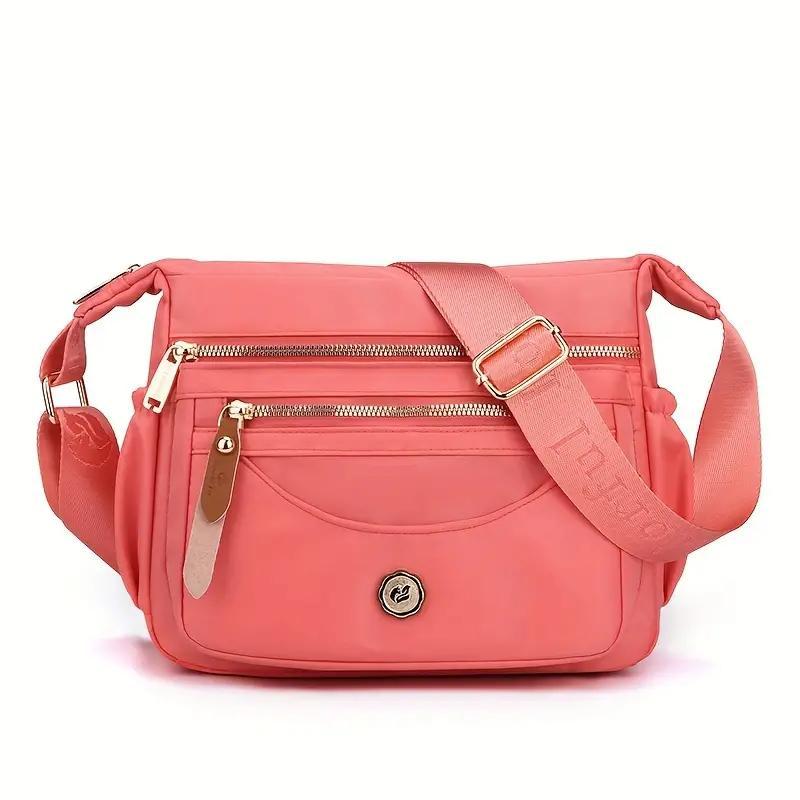 Women’s Multi-Pocket Waterproof Crossbody Bag – Shoulder Travel Purse for Everyday Use