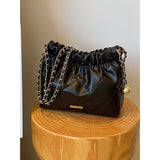 lack Crossbody Bag 🖤 Stylish PU Leather Shoulder Purse – Lightweight Everyday Fashion Must-Have