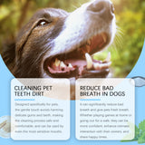 Gentle Pet Toothbrush – Ergonomic Soft Bristle Oral Care Brush for Dogs & Cats to Freshen Breath