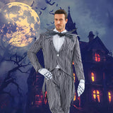 Jack Skellington Bow Tie – Nightmare Before Christmas Cosplay Costume Accessory 🎃🖤