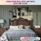 Gothic Poster Set Gallery – 16 Pcs Dark Aesthetic Wall Art Prints for Gothic Bedroom, Witchy Home & Halloween Decor (GX11x14)