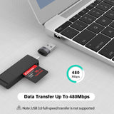 USB-C Female to USB-A Male Adapter – Compact Type-C Converter for Charging & Data Transfer