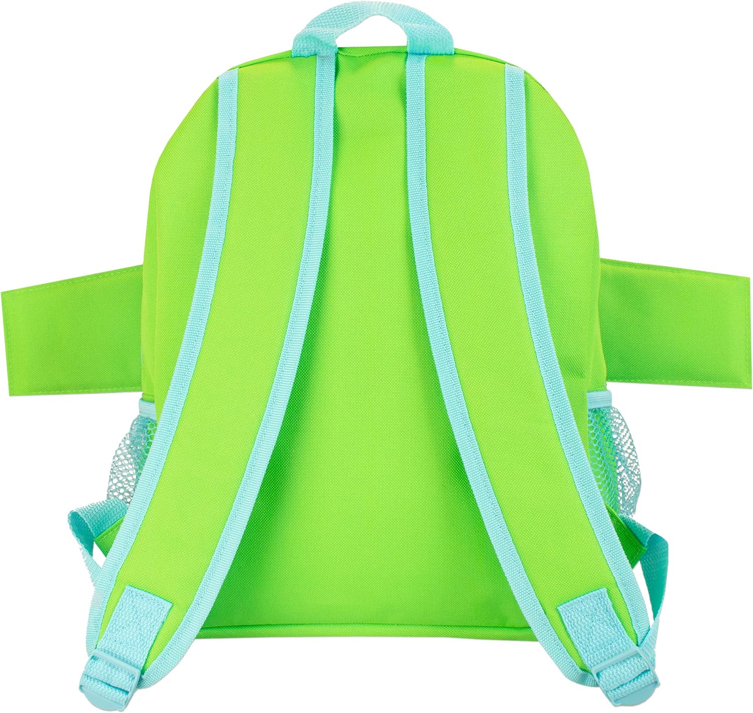 Green Winged Character School Backpack with Front Pocket