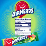 Airheads Sour Taffy Candy Bars – 36 Count Full-Size Pack (Sour Watermelon Punch Flavor)