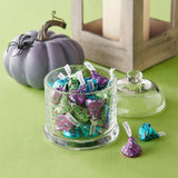 HERSHEY’S KISSES Monster Milk Chocolate Candy – 10 oz Bag, Halloween Edition (Green, Purple & Blue Foils)