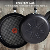 T-fal Ultimate Hard Anodized Nonstick Cookware Set – Thermo-Spot Technology, Durable & Oven Safe