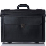 Alpine Swiss 17-Inch Rolling Laptop Briefcase with Wheels & Combination Locks – Black