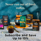 Peet’s Coffee Pumpkin Spice Flavored K-Cup Pods – Light Roast Seasonal Coffee (22 Count)
