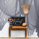 400" x 40" Gray Creepy Cloth – Halloween Spooky Gauze Fabric for Haunted House, Party & Scary Decor