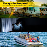 ONTEL Battery Daddy Double-Sided Battery Organizer Case with Tester – Portable Storage for up to 180 Batteries (Warm Grey)