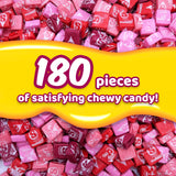 STARBURST FaveREDS Fruit Chews – 2 LB Bulk Bag (~180 Individually Wrapped Pieces, Strawberry, Cherry, Fruit Punch & Watermelon)