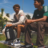 adidas Alliance Sackpack Drawstring Backpack 12L – Lightweight Sports & Gym Bag with Zipper Pocket (Black)