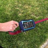 Soggy Doggy Waterproof Dog Leash with Touchscreen Phone Pocket – 5ft Nylon Lead (Blue/Navy)