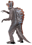Fun Costumes Adults Spinosaurus Dinosaur Costume, Realistic Dino Jumpsuit Teeth & Claws for Jurassic Cosplay & Halloween - Large