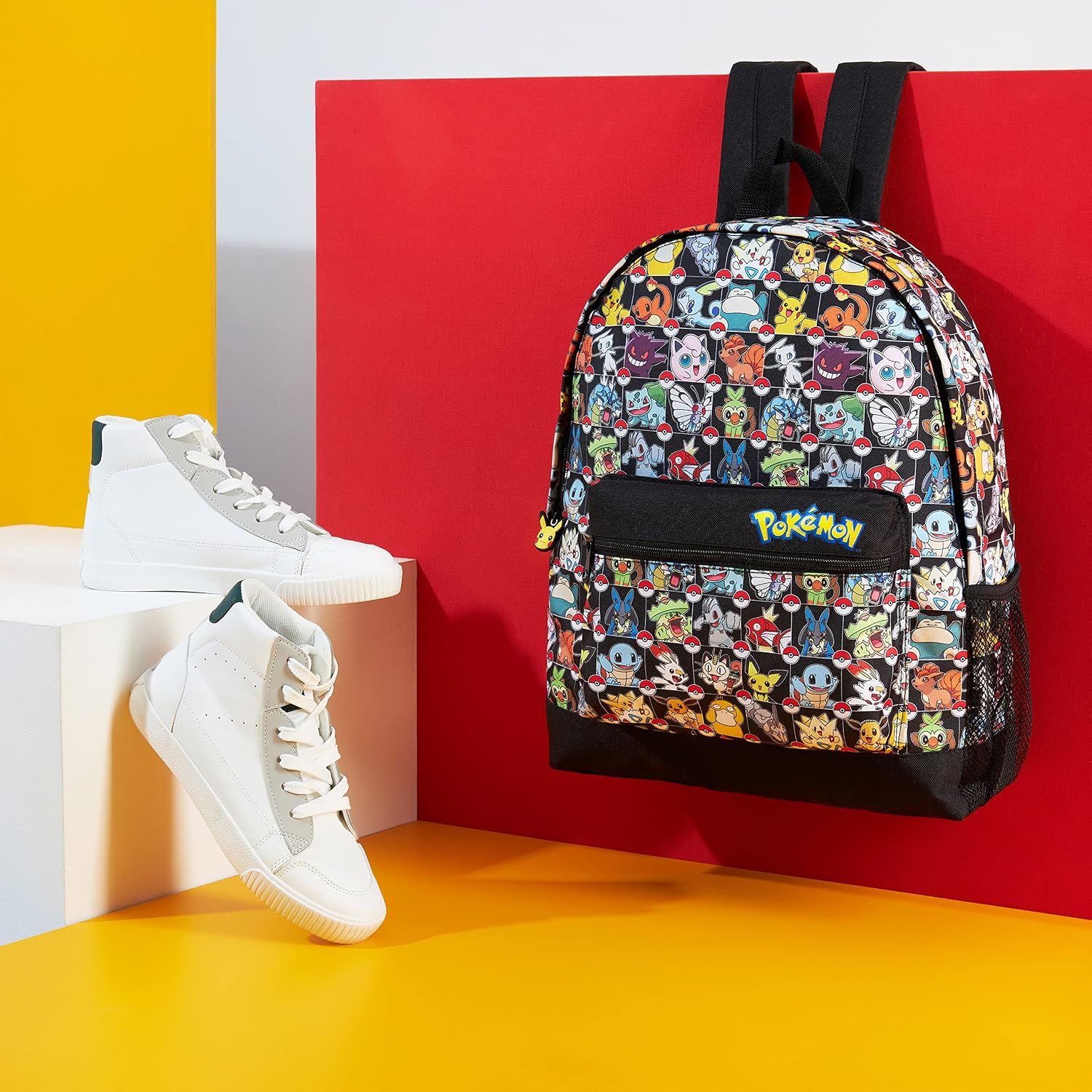 Multi Character School Backpack with Padded Straps