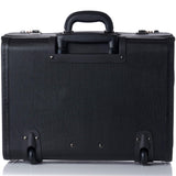 Alpine Swiss 17-Inch Rolling Laptop Briefcase with Wheels & Combination Locks – Black
