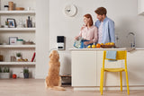 Petcube Bites Wi-Fi Pet Camera with Treat Dispenser – 1080p HD, Alexa Compatible (Matte Silver)