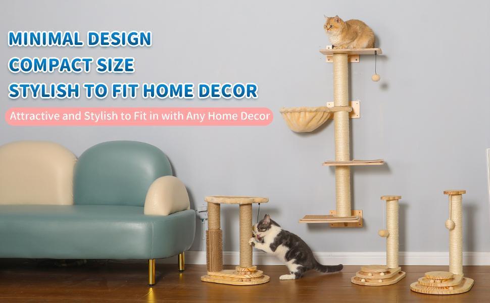 Indoor Cat Soft Scratching Board & Interactive Ball Track Toy – Cloud-Shape Groomer with Sisal Scratcher and Pom-Pom Ball Play