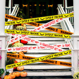 3PCS Halloween Caution Tape Set – “Warning”, “Enter If You Dare”, “Haunted Keep Out” 270ft Non-Adhesive Decoration Roll