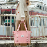 Finnhomy Expandable Rolling Duffel Bag with Detachable Wheels, Foldable Travel Duffel 28L–58L Carry-On (Black)