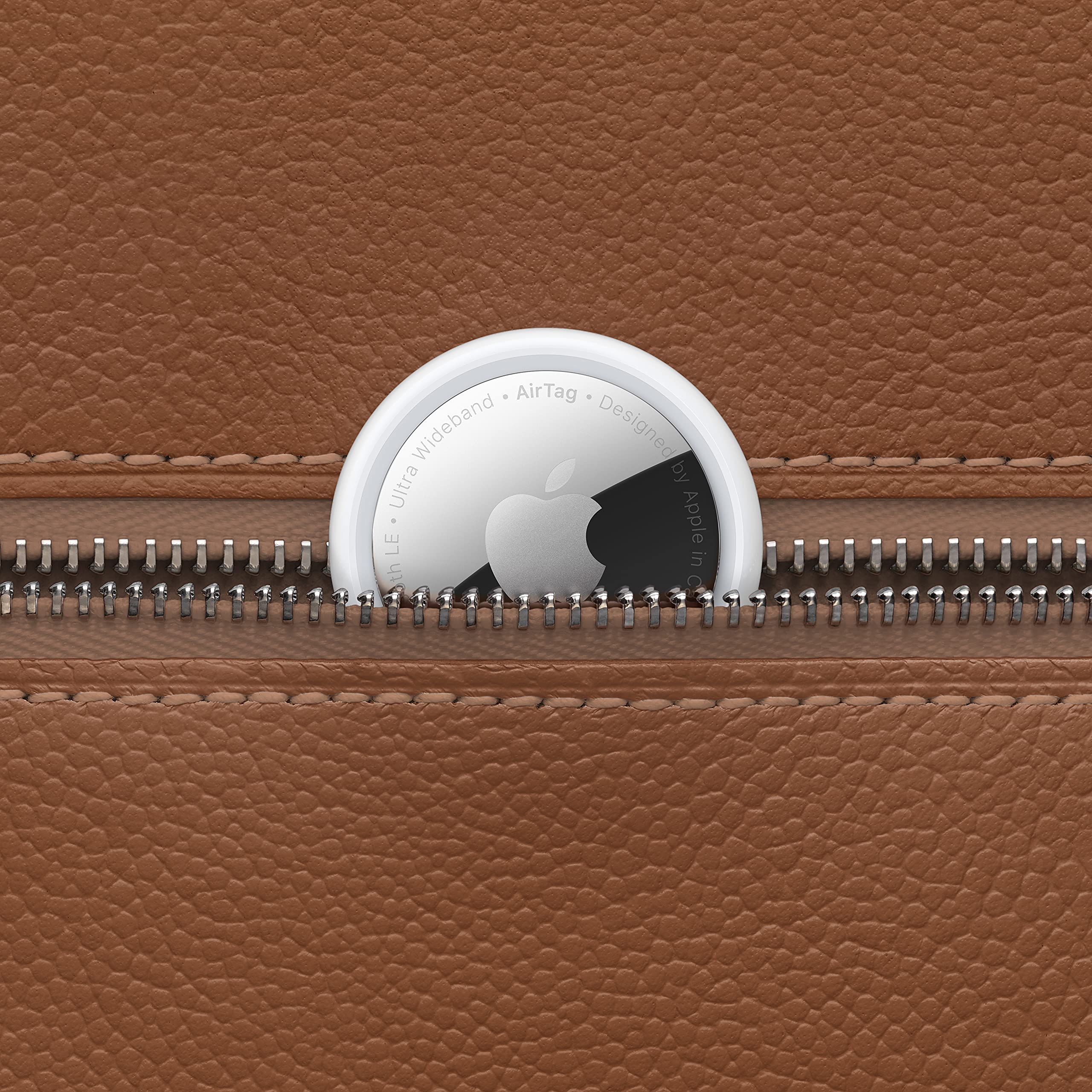 Apple AirTag Bluetooth Tracker, Precision Finding Smart Item Locator with Find My Network and Replaceable Battery