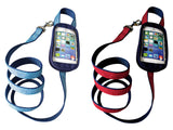 Soggy Doggy Waterproof Dog Leash with Touchscreen Phone Pocket – 5ft Nylon Lead (Blue/Navy)
