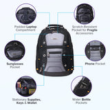 Targus Drifter II 17.3” Laptop Backpack – Heavy Duty Water-Resistant Business & Travel Bag