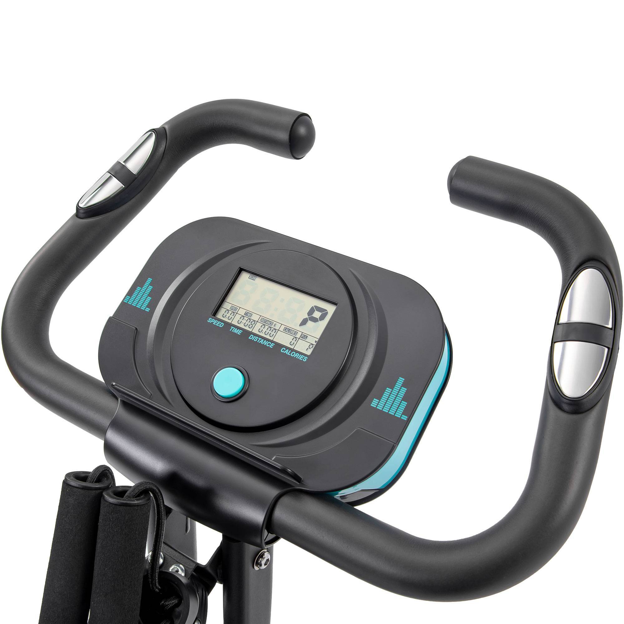 Folding Exercise Bike – Upright & Recumbent X-Bike with Adjustable Resistance for Home Cardio 🚴🔥