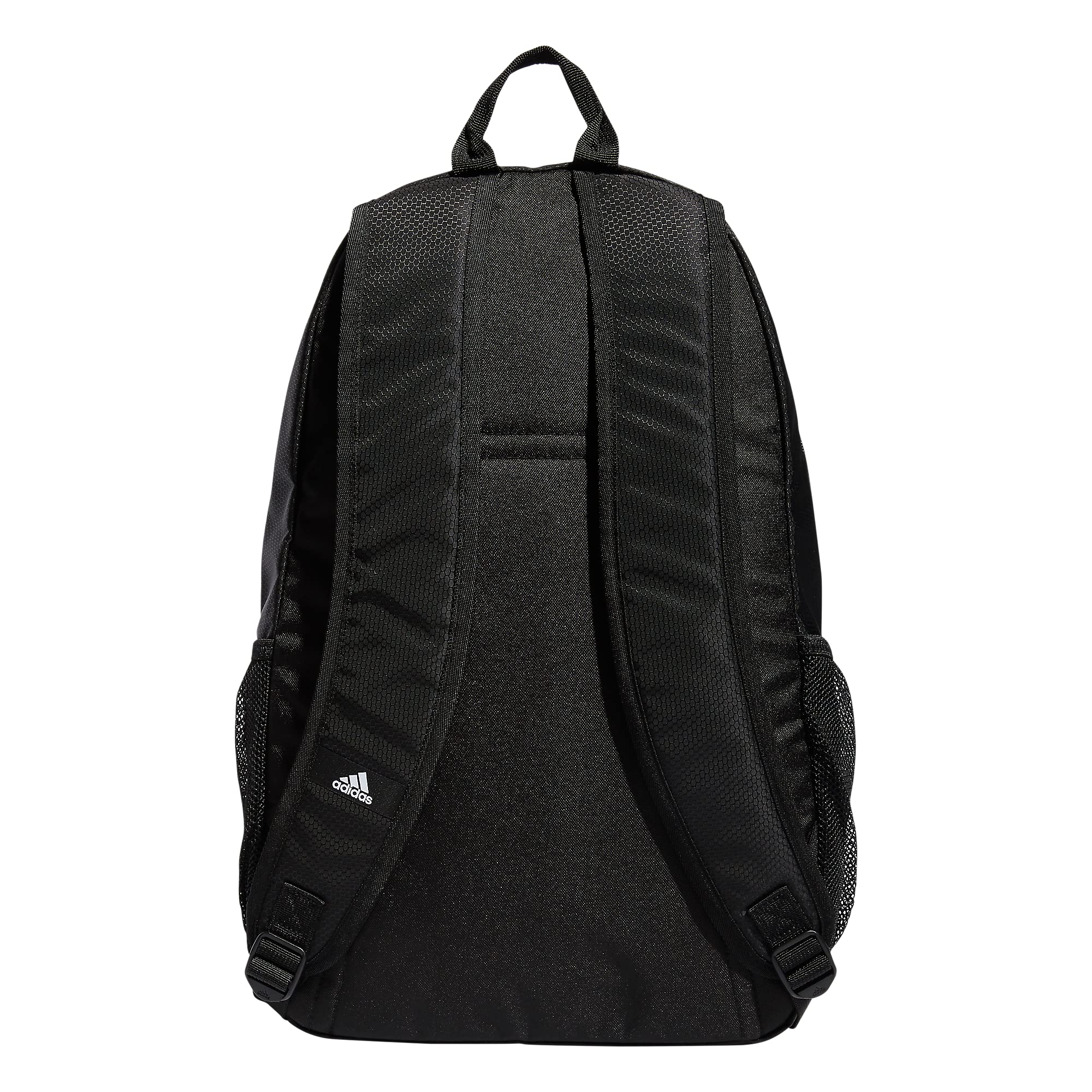 adidas Unisex Foundation Backpack – Large Durable Laptop Backpack for Travel, School & Gym (Black/White)