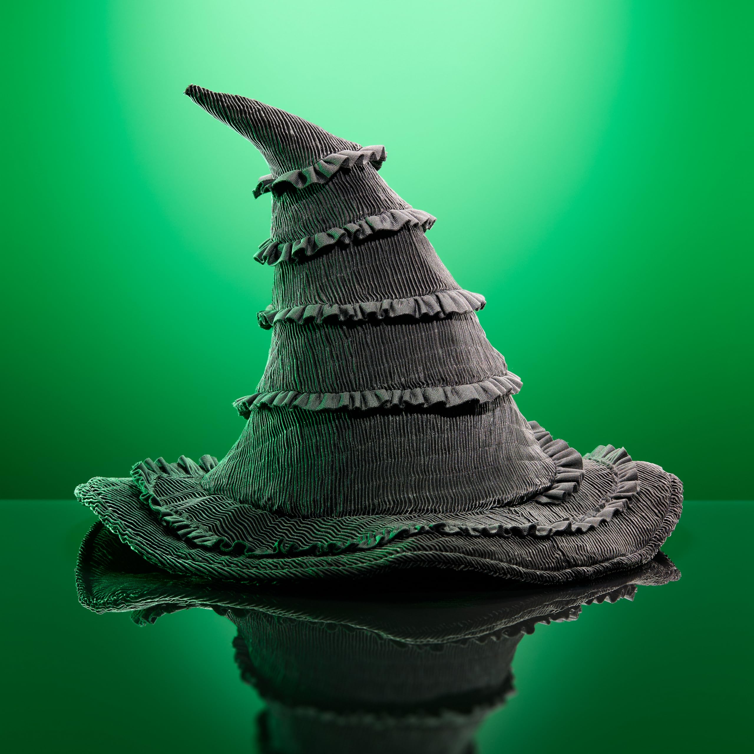 Elphaba’s Hat – Official Wicked Movie Replica for Kids | Authentic Textured Fabric Witch Hat 🎩💚✨