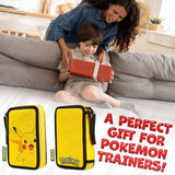 Yellow Character Pencil Case Set with Colored Pencils