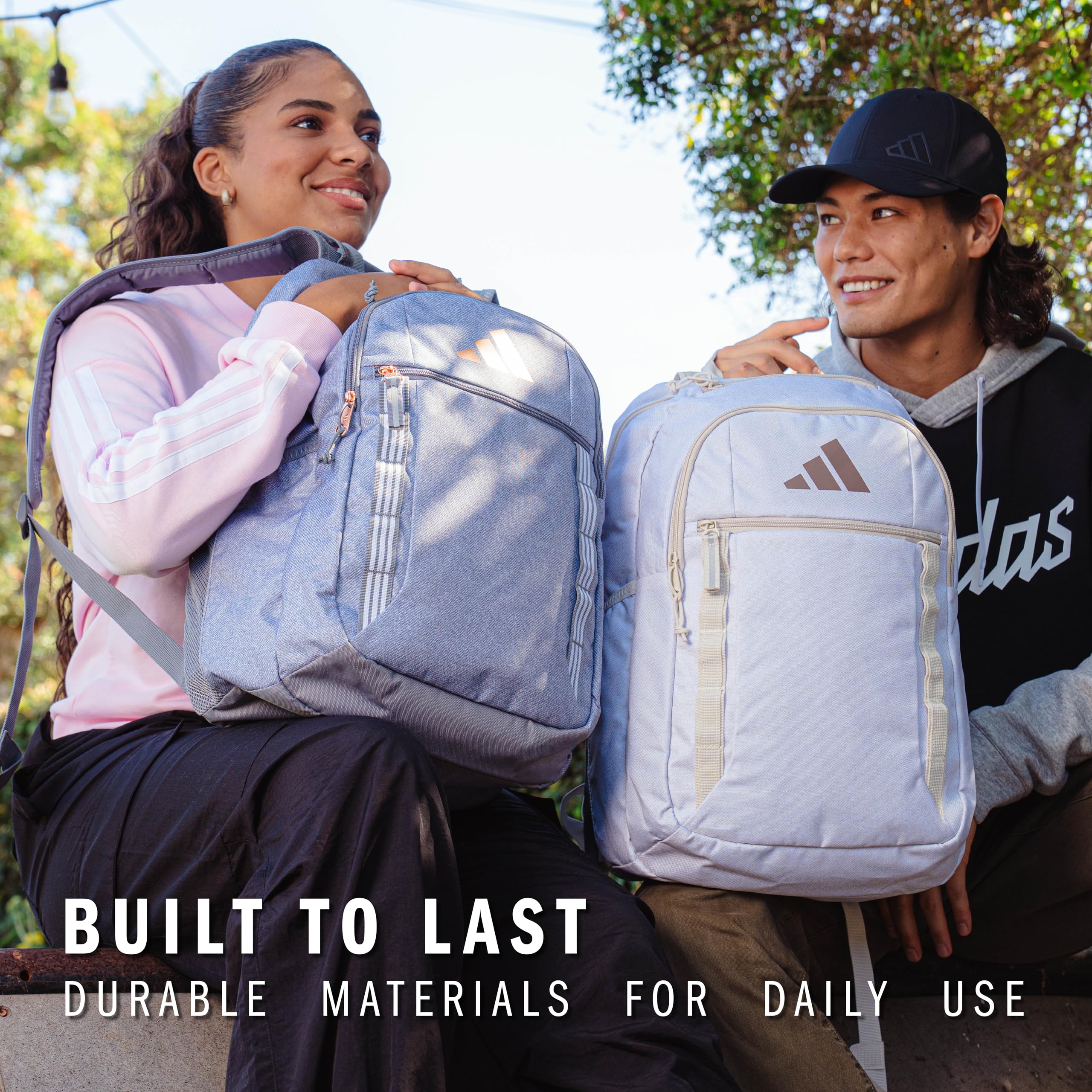 adidas Excel Backpack – Large Athletic Laptop Backpack for Work, Travel & Gym (Unisex)