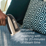 Conair Turbo ExtremeSteam Black Professional Handheld Garment Steamer 1875W with Precision Aluminum Soleplate