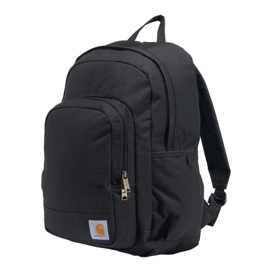 Carhartt 25L Classic Laptop Backpack – Durable Water-Resistant Backpack with 15″ Laptop Sleeve (Black)