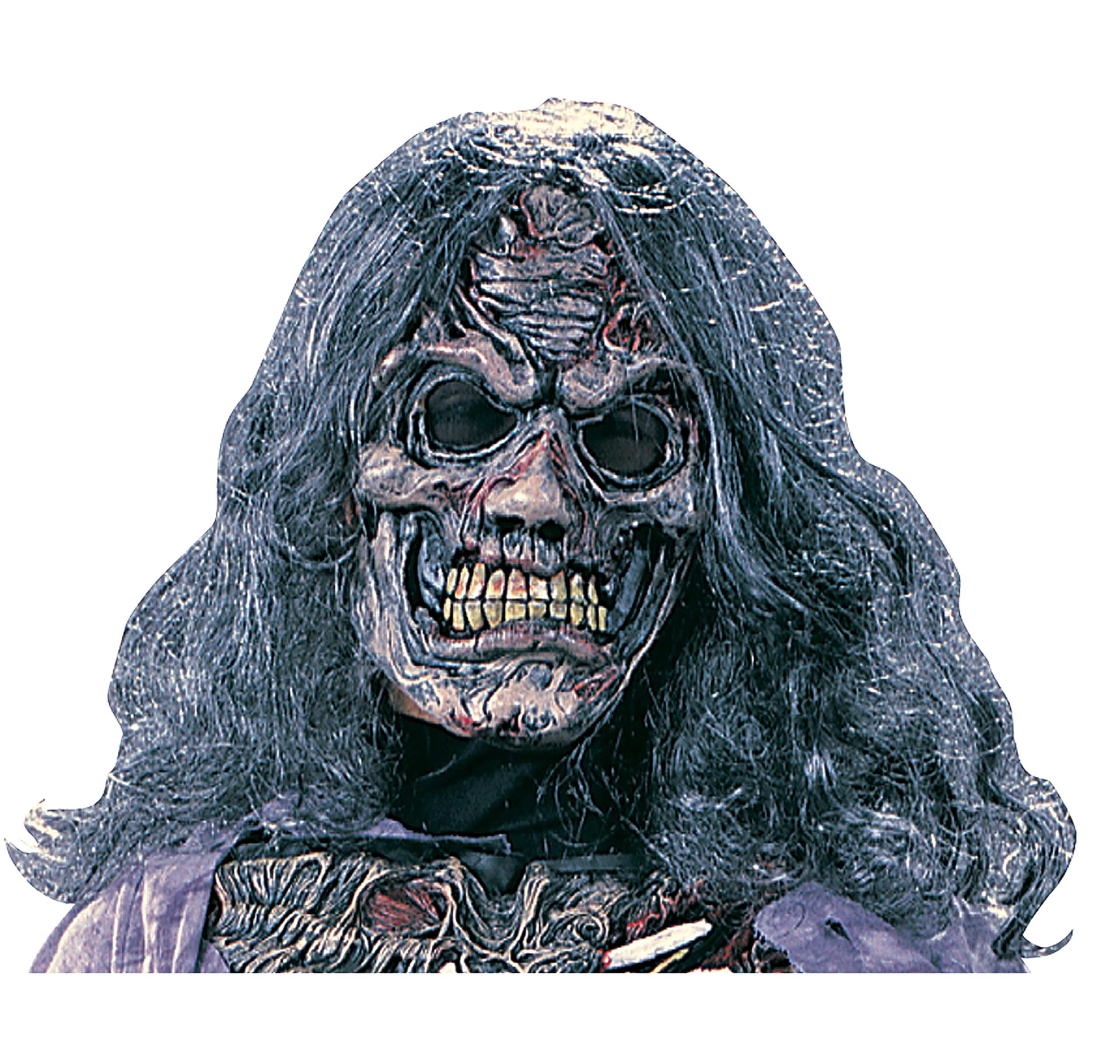 Killer Clown Halloween Costume – Full Set with Mask, Wig, Gloves, Top & Pants 🤡🩸