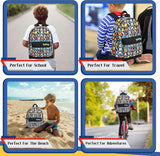 Multi Character School Backpack with Padded Straps