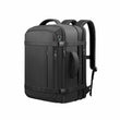 Expandable 40–50L Carry-On Travel Backpack with Cable Port – 17.3″ Laptop Weekender & Business Backpack
