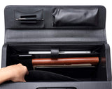 Alpine Swiss 17-Inch Rolling Laptop Briefcase with Wheels & Combination Locks – Black