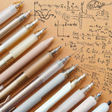 12-Piece Neutral Gel Pen Set with 0.5 mm Fine Tips