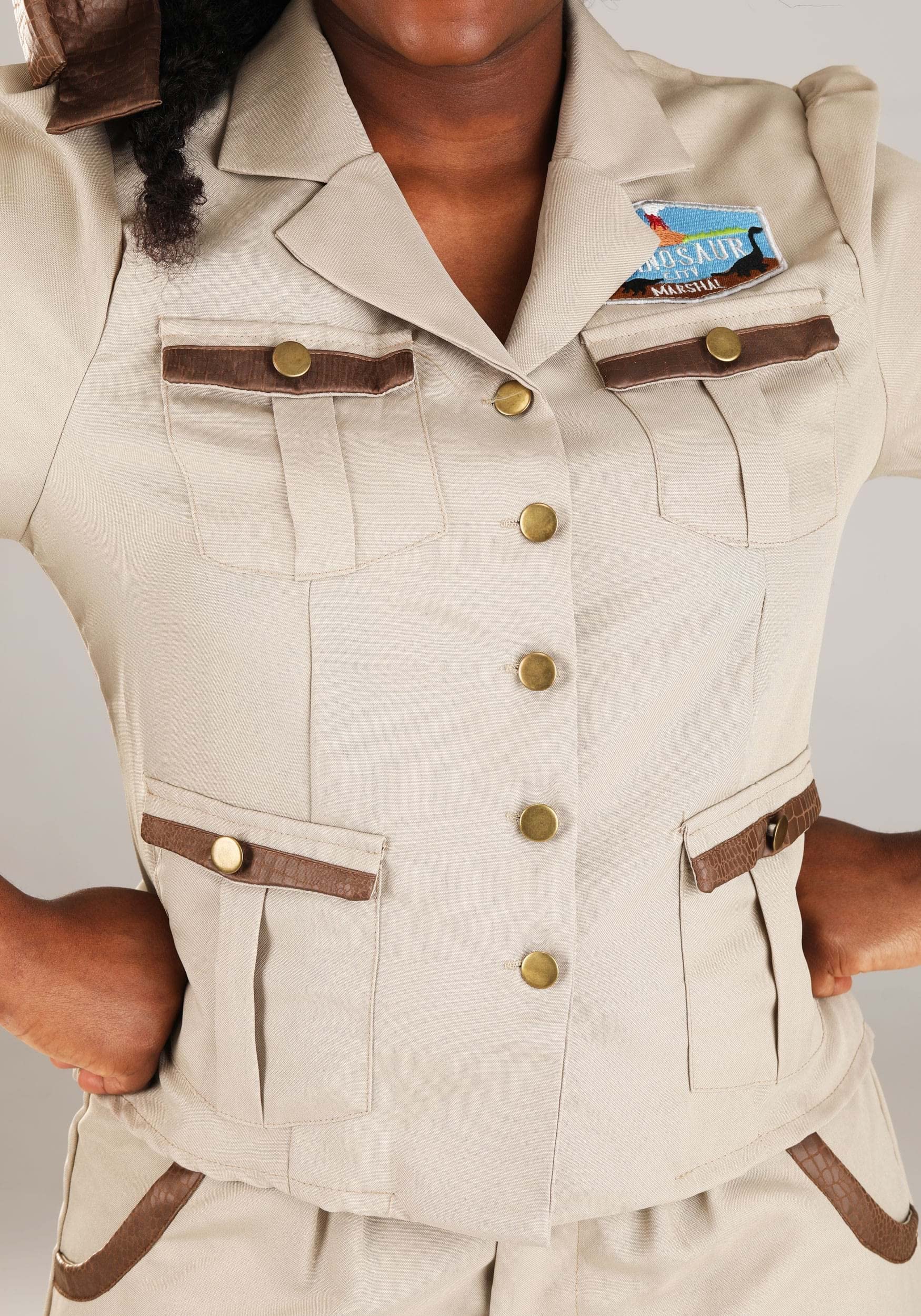 Fun Costumes Women's Paleontologist Explorer Halloween Costume | Adult Archeologist Outfit | Safari Explorer Attire - XL - Beige