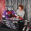Inflatable Vampire & Coffin Cooler – Halloween Party Drink Holder (Holds 48 Cans, 30” x 42”)