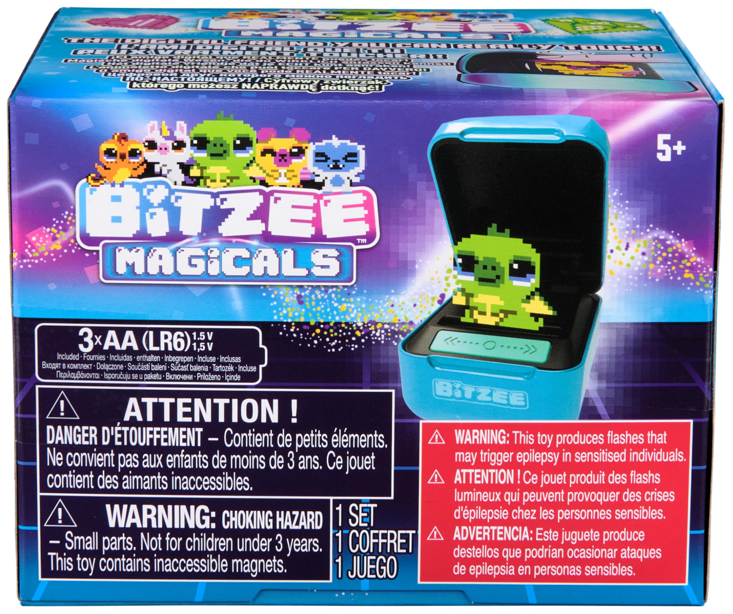 Bitzee Magicals Interactive Digital Pet Toy with Touch Response & Collectible Characters – Screen-Free Virtual Companion for Kids