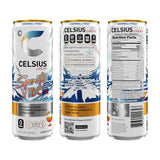 CELSIUS Sparkling Spritz Vibe Limited Edition Energy Drink, Sugar-Free with 200mg Caffeine & Essential Vitamins – 12 Pack, 12 fl oz