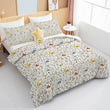 3-Piece Mushroom Decoration Comforter Set – Soft Microfiber, Includes Comforter & 2 Pillowcases, Available in Twin/Full/Queen/King