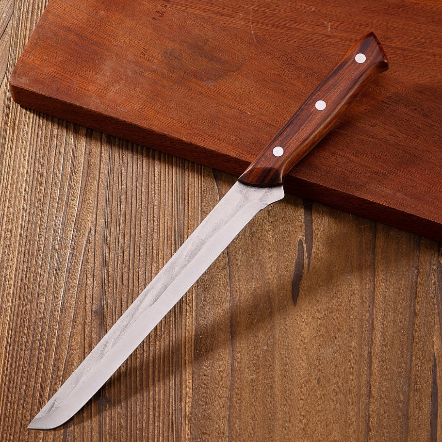Lengthen The Ham Knife – Extended Ham Slicing Knife for Clean, Smooth Cuts