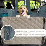 Pet Car Seat Cover – Waterproof & Durable Hammock-Style Rear Seat Protector for Dogs and Cats
