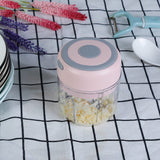 Mini Electric Garlic Chopper – 8.45 oz Cordless Food Chopper with USB Recharge & Stainless Steel Blades