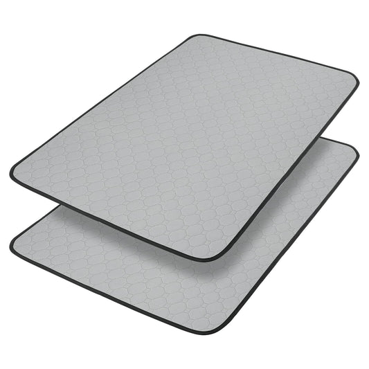 Washable Waterproof Dog Urine Pad – Non‑Slip Training Mat for Puppies & Cats, 2‑Pack, Reusable & Easy‑Care