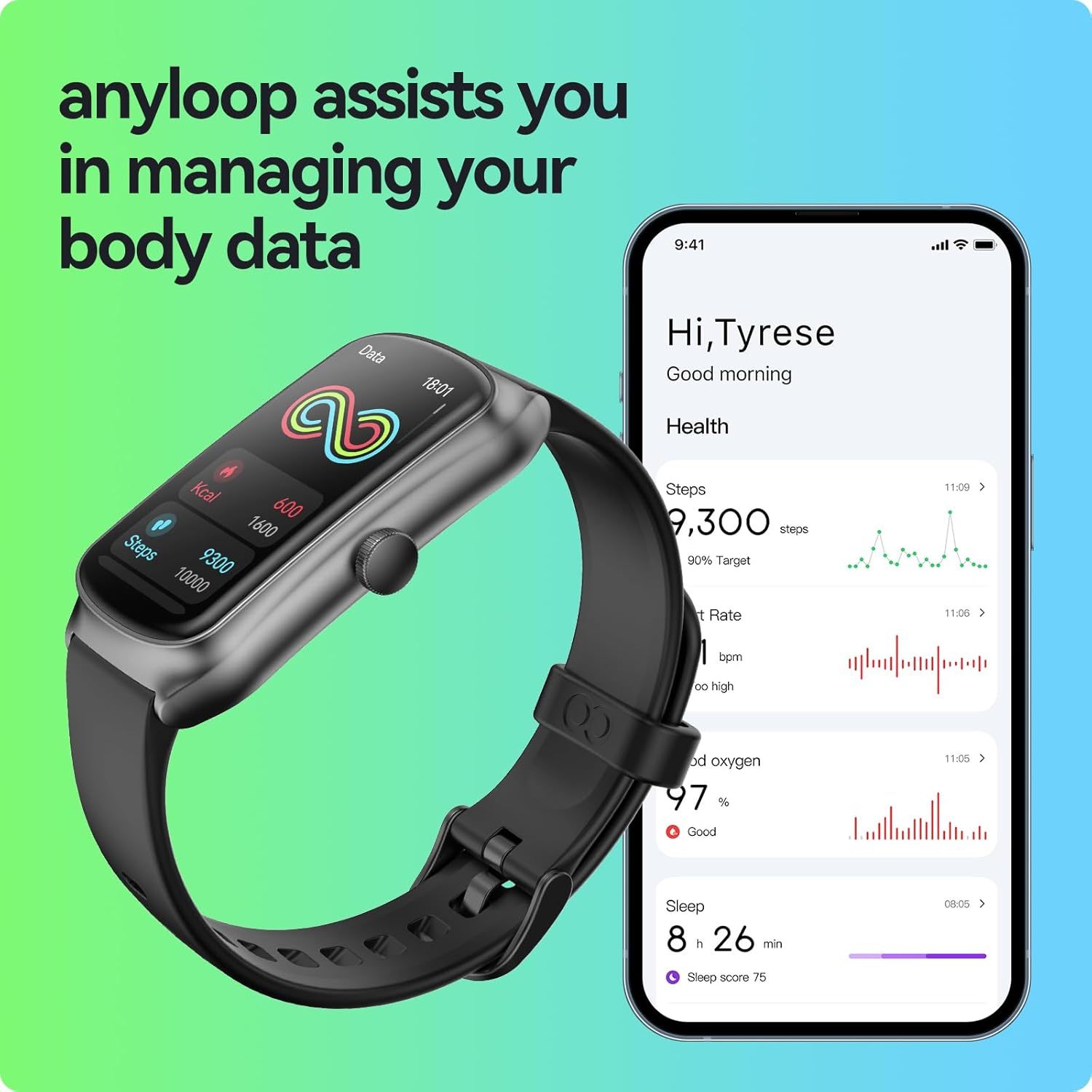Stay fit, healthy, and connected. 🏃⌚💓
