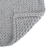 Plush Solid-Color Fleece Blanket – Ultra-Soft Throw for Sofa, Bed, or Travel